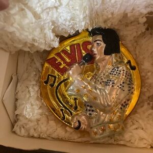 Elvis Blown Glass polonaise Kurt Adler Ornament